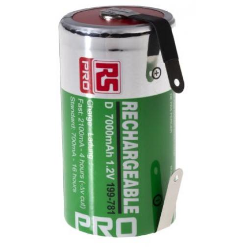 Nabíjecí baterie D 1.2 V NiMH HR20 7 Ah RS PRO