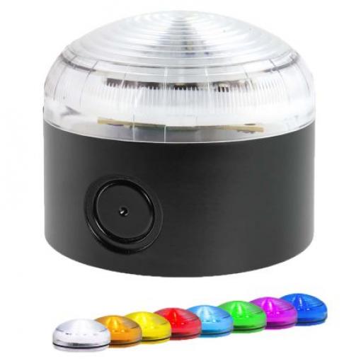 RS PRO LED maják, řada: M-LINE XLF Stálé, Blikající barva Čirá 240V LED Šroubová svorka CE IP66