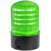 RS PRO Maják, řada: M-LINE FLR Stálé, Otáčecí, Blikající barva Zelená 240V LED Základna CEI 60068-2-6 SINE, CE IP66