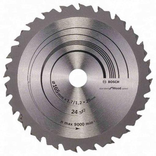 Kotouč pro kotoučovou pilu Bosch 24 Dřevo 165 mm 1