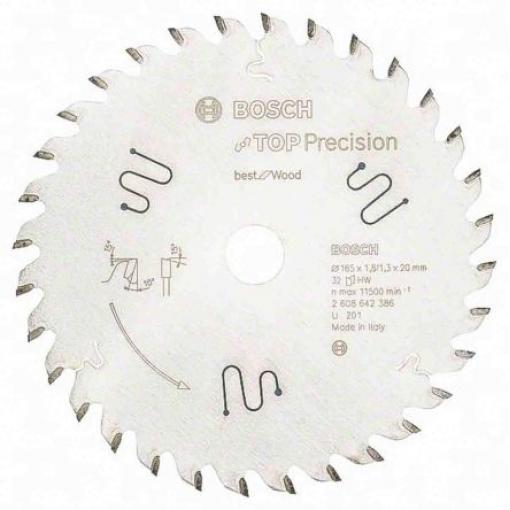 Kotouč pro kotoučovou pilu Bosch 32 Dřevo 165 mm 1