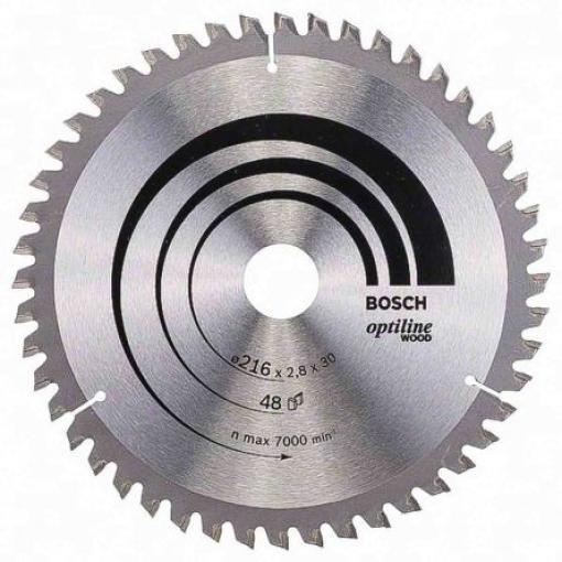 Kotouč pro kotoučovou pilu Bosch 48 Dřevo 216 mm 1