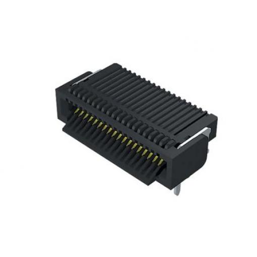 Patice PCB, řada: UEC5, orientace těla: Pravý úhel, rozteč: 0.5 mm Kabel-deska, počet kontaktů: 19, počet řad: 2,