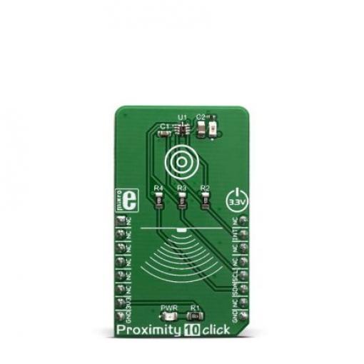 Snímač přiblížení, klasifikace: Vývojová sada for Mikroe-3455 Proximity 10 Click MIKROE-3455 MikroElektronika
