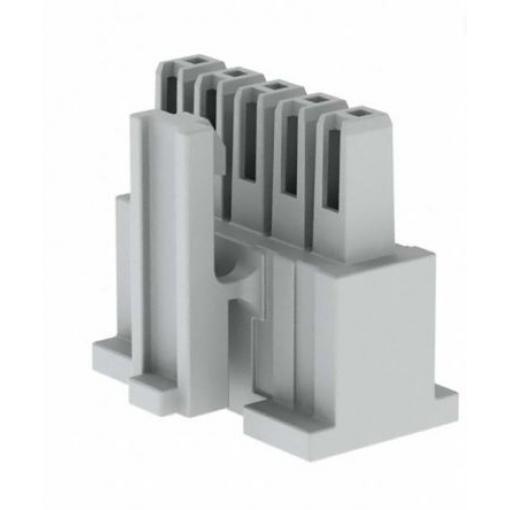 Samtec Pouzdro pro konektor PCB, řada: IPD1 Vnitřní, rozteč: 2.54 mm, počet kontaktů: 14, počet řad: 2, orientace těla: