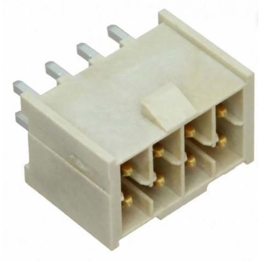 Samtec Konektor PCB, řada: IPL1, Vodič-deska, počet kontaktů: 6, počet řad: 2, rozteč: 2.54 mm, orientace těla: Rovný,