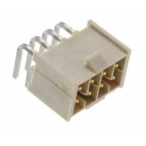 Samtec Konektor PCB, řada: IPL1, Vodič-deska, počet kontaktů: 8, počet řad: 2, rozteč: 2.54 mm, orientace těla: Pravý
