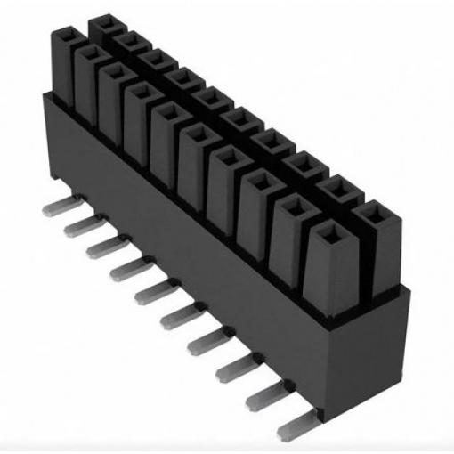 Patice PCB, řada: IPS1, orientace těla: Rovný, rozteč: 2.54 mm Deska-deska, počet kontaktů: 16, počet řad: 2, Průchozí