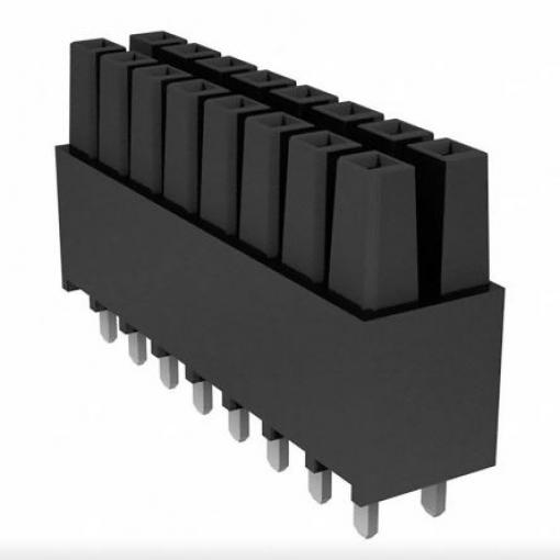 Patice PCB, řada: IPS1, orientace těla: Rovný, rozteč: 2.54 mm Deska-deska, počet kontaktů: 20, počet řad: 2, Povrch
