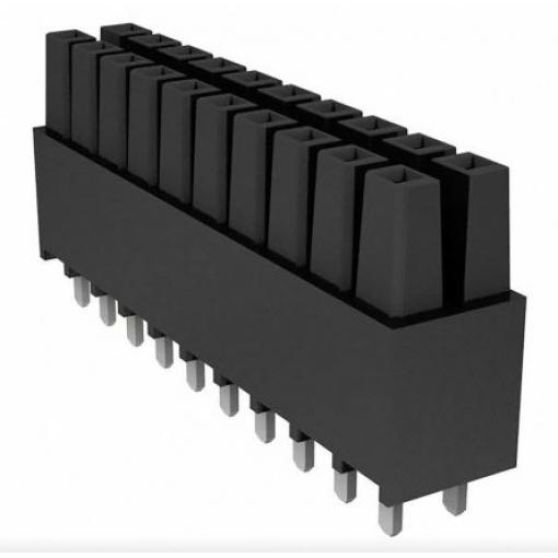 Patice PCB, řada: IPS1, orientace těla: Pravý úhel, rozteč: 2.54 mm Deska-deska, počet kontaktů: 40, počet řad: 2,