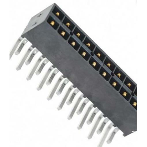 Samtec Konektor PCB, řada: IPT1, Deska-deska, počet kontaktů: 30, počet řad: 2, rozte��: 2.54 mm, orientace těla: Rovný,
