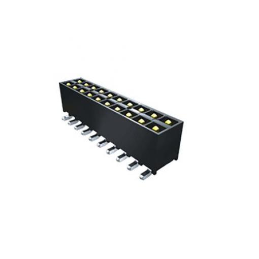 Samtec Konektor PCB, řada: IPT1, Deska-deska, počet kontaktů: 30, počet řad: 2, rozteč: 2.54 mm, orientace těla: Pravý