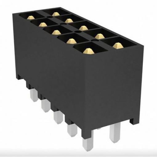 Samtec Konektor PCB, řada: IPT1, Deska-deska, počet kontaktů: 50, počet řad: 2, rozteč: 2.54 mm, orientace těla: Rovný,