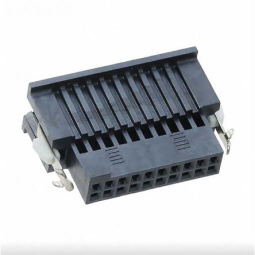 Samtec Pouzdro pro konektor PCB, řada: ISDF Vnitřní, rozteč: 1.27 mm, počet kontaktů: 10, počet řad: 2, orientace těla: