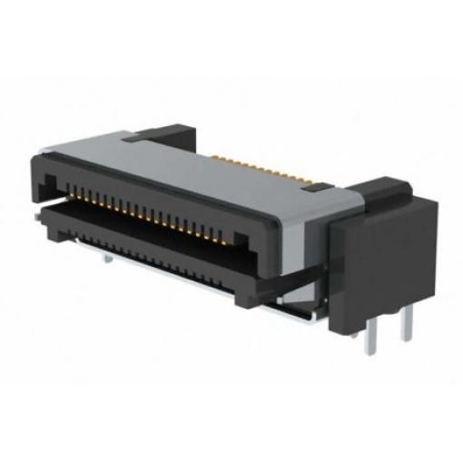 Samtec Konektor PCB, řada: LSHM, Deska-deska, počet kontaktů: 40, počet řad: 1, rozteč: 0.5 mm, orientace těla: Pravý