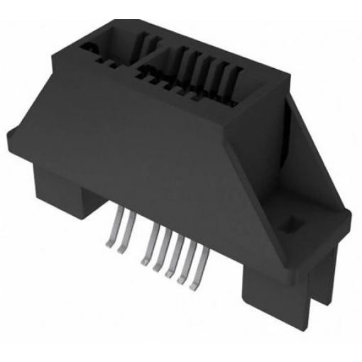 Samtec Hranový konektor, řada: MEC1, rozteč: 1 mm Vnitřní, počet kontaktů: 8, počet řad: 1, orientace těla: Svislé,