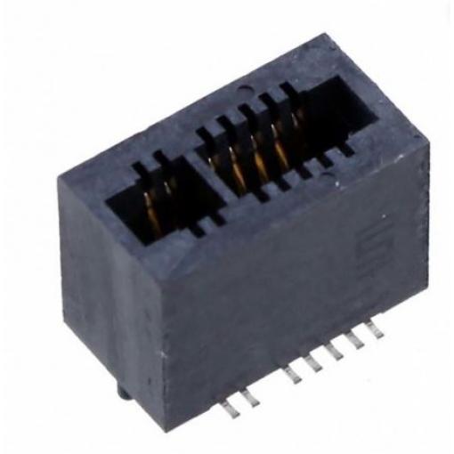 Samtec Hranový konektor, řada: MEC1, rozteč: 1 mm Vnitřní, počet kontaktů: 8, počet řad: 1, orientace těla: Svislé,
