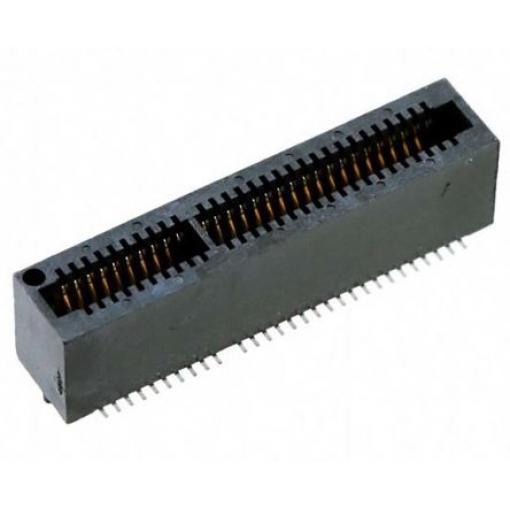 Samtec Hranový konektor, řada: MEC1, rozteč: 1 mm Vnitřní, počet kontaktů: 30, počet řad: 1, orientace těla: Svislé,
