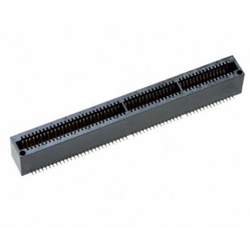 Samtec Hranový konektor, řada: MEC1, rozteč: 1 mm Vnitřní, počet kontaktů: 60, počet řad: 1, orientace těla: Svislé,