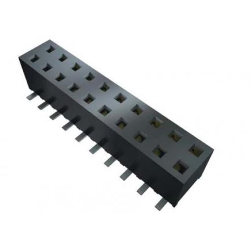 Patice PCB, řada: MMS, orientace těla: Rovný, rozteč: 2 mm Deska-deska, počet kontaktů: 4, počet řad: 2, Průchozí otvor