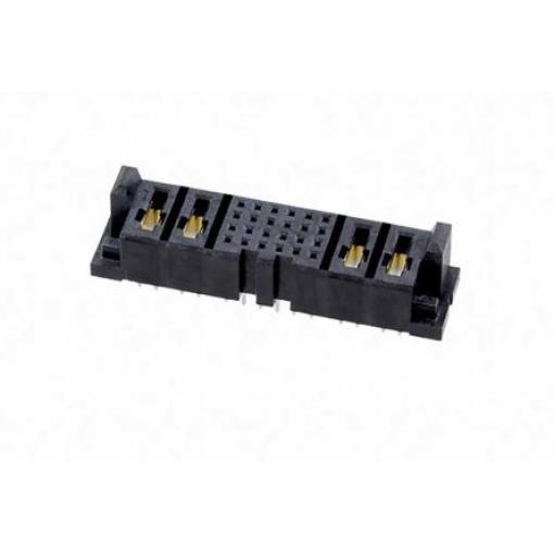 Patice PCB, řada: MPS-C, orientace těla: Rovný, rozteč: 2 mm Deska-deska, počet kontaktů: 28, počet řad: 14, Průchozí