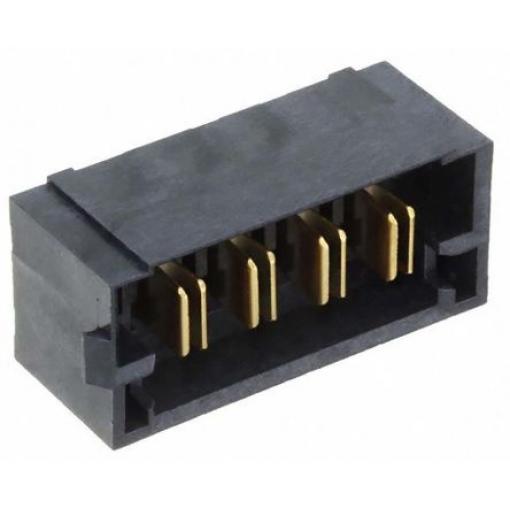 Samtec Konektor PCB, řada: MPT, Deska-deska, počet kontaktů: 4, počet řad: 1, rozteč: 5 mm, orientace těla: Rovný,