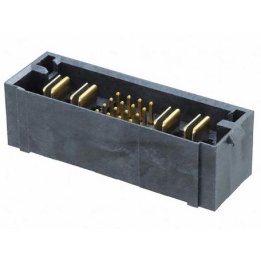 Samtec Konektor PCB, řada: MPTC, Deska-deska, počet kontaktů: 20, počet řad: 10, rozteč: 2 mm, orientace těla: Rovný,