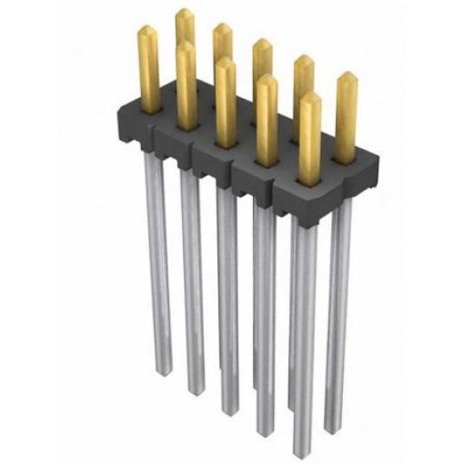 Samtec Kolíkový konektor, řada: MTLW, Deska-deska, počet kontaktů: 10, počet řad: 2, rozteč: 2.54 mm, orientace těla: