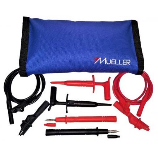 Kabely pro multimetry KT-MMPS Sada zkušební sondy, délka kabelů: 4 mm Mueller Electric, úroveň kategorie: Negativní 20A