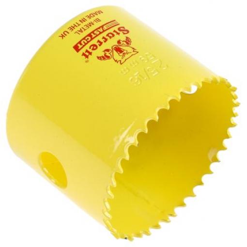 Vrták, Kobaltová rychlořezná ocel, Nerezová ocel, Kov, Plech z měkké oceli 59 mm Bimetal hloubka řezu 38 mm Starrett