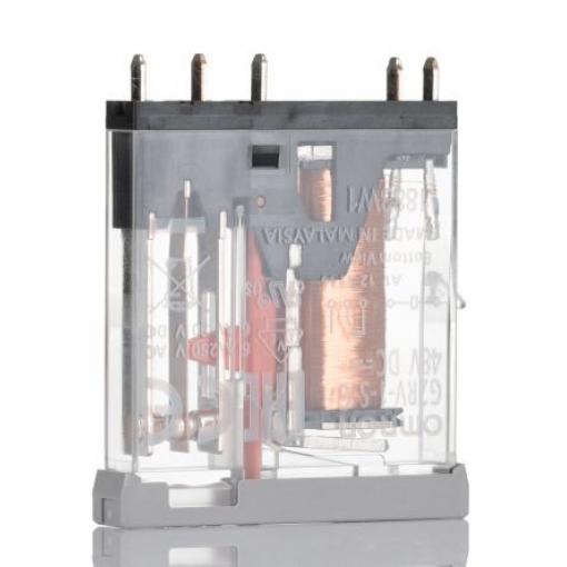 Omron Výkonové relé SPDT Lišta DIN 6 A 48 V dc G2RV-SR