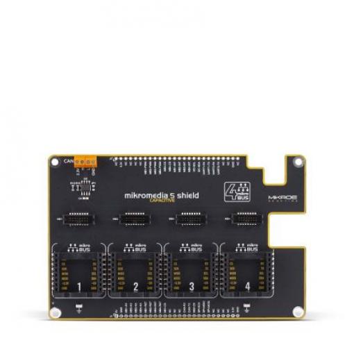 MikroElektronika Vývojový nástroj pro HMI, Mikromedia Capacitive Shield, MikroBUS Socket, klasifikace: Vývojová sada