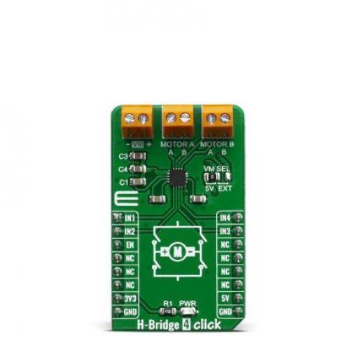 Vyhodnocovací deska H-Bridge 4 Click MikroElektronika Mikroe-3887