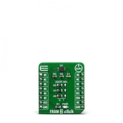 MikroElektronika Vývojová sada pro paměti MIKROE-3817, FRAM 3 Click, klasifikace: Vývojová sada EEPROM, doporučené