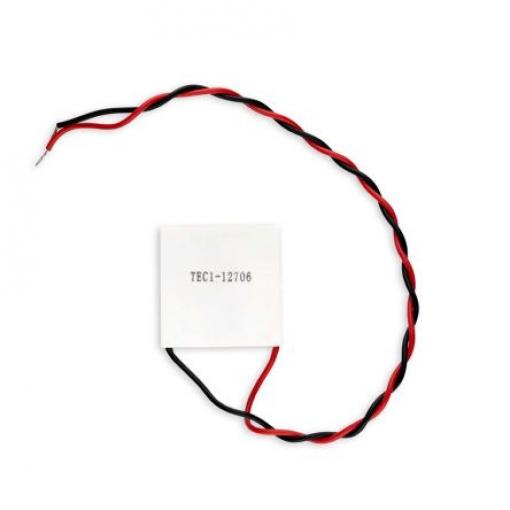 MikroElektronika Peltierův modul 57 W 6.4 A 14.4V, 40 mm x 40 mm x 3.8 mm