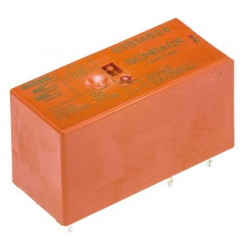 TE Connectivity Výkonové relé SPDT Montáž na plošný spoj 12 A 24 V ac RT1