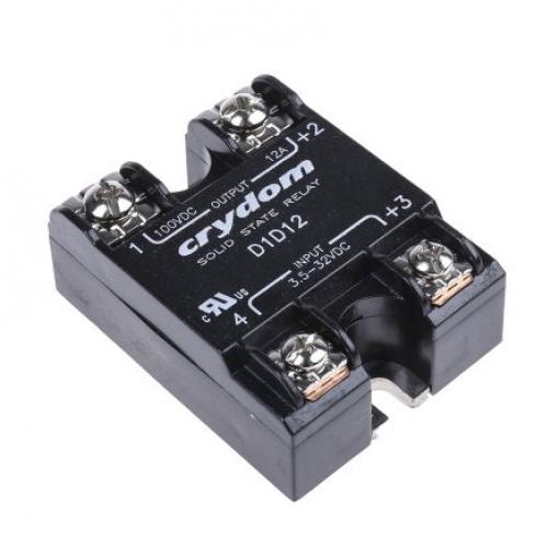 Sensata / Crydom Polovodičové relé 12 A Panel 100 V D1 32V