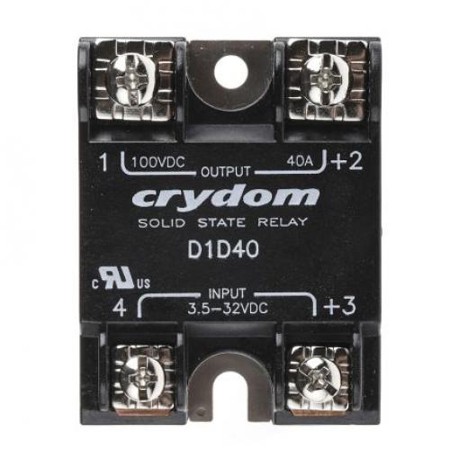 Sensata / Crydom Polovodičové relé 40 A Panel 100 V 1-DC 32V