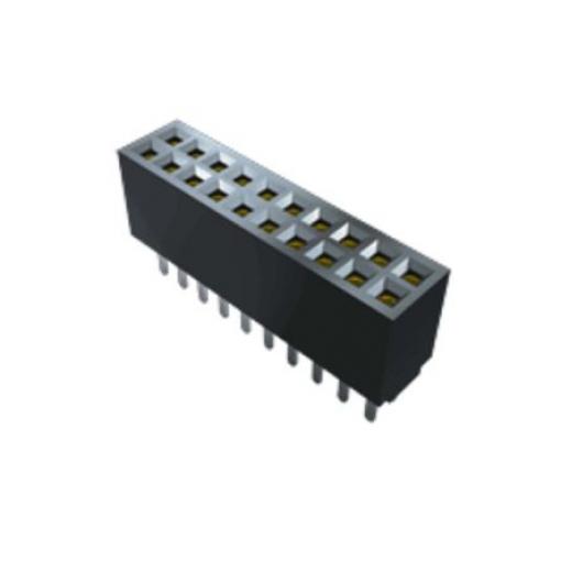 Patice PCB, řada: SFMC, orientace těla: Rovný, rozteč: 1.27 mm Deska-deska, počet kontaktů: 24, počet řad: 2, Povrch