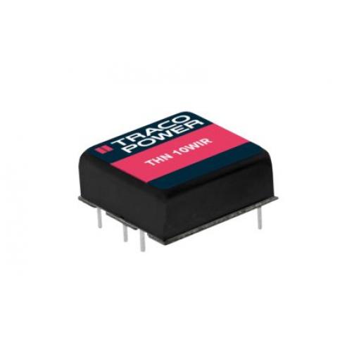 TRACOPOWER Měnič DC/DC THN 10WIR, výstup: 15 V dc 3 kV dc, Vin 36V dc 670 mA, Vin 9V 10 W -40 °C 80 °C Průchozí otvor