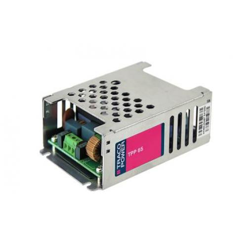 Spínaný napájecí zdroj, počet výstupů: 2 TPP 65-3512 24V Šasi 65 W TPP TRACOPOWER 370 V dc, 264V ac