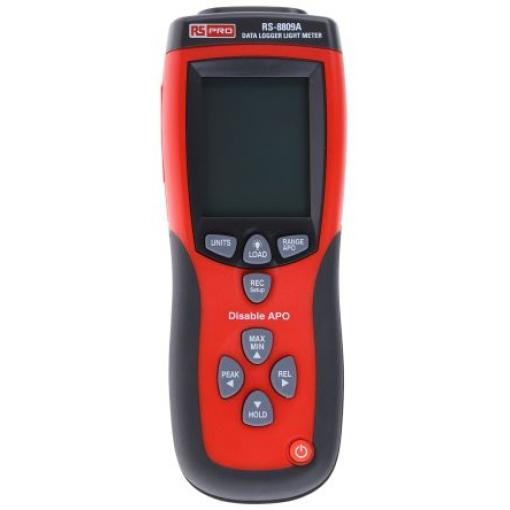 Expozimetr 400000 lx, číslo modelu: RS-8809A RS PRO, přesnost: 4 %