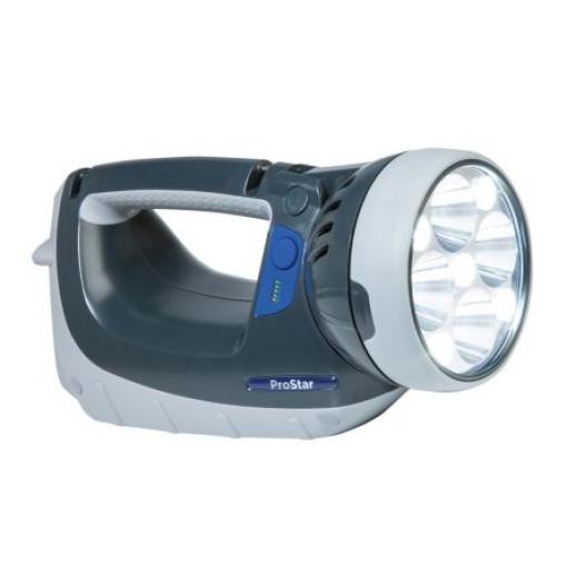 Pátrací svítilna NSPROSTARLITE, rozsah: ProStar, typ žárovky: LED Dobíjecí, IP65 Bodové Typ G Nightsearcher
