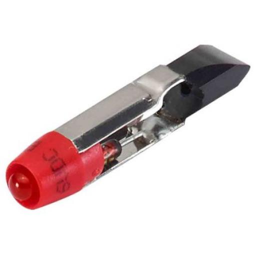 EAO Kontrolka barva světla Červená Jednočipové, průměr: 6 mm
