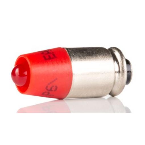 EAO Kontrolka barva světla Červená Jednočipové, průměr: 6.1 mm, 24 V ac/dc