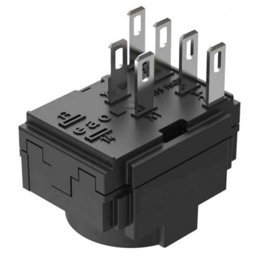 EAO Blok kontaktů tlačítkového spínače, řada: 61 Blok kontaktů 1 NO/1 NC 250V Pájecí
