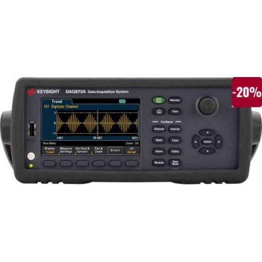 Sběr dat, číslo modelu: DAQ973A 800 ksps Keysight Technologies 3 USB 2.0, rozlišení: 22 bit