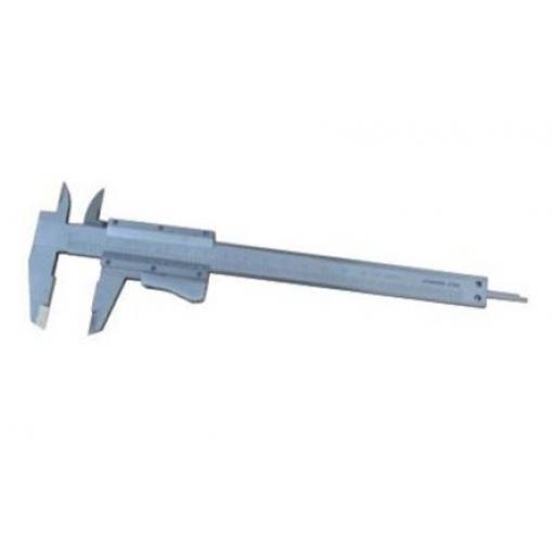 Kalibr 150 mm Pomocná stupnice, rozlišení: 0.05 mm, Metrické, typ displeje: Analogové RS PRO