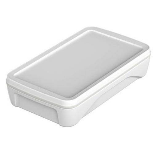Bopla Kapesní pouzdro, řada: BoPad Integrovaná přihrádka na baterie ABS barva Bílá 130 mm 26 mm 75 mm IP65