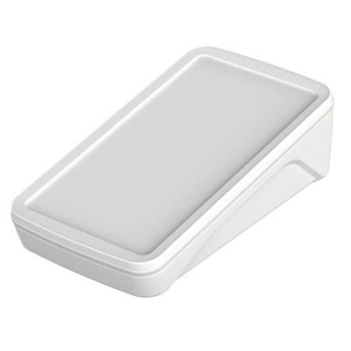 Bopla Pouzdro počítače, řada: BoPad Zešikmená přední strana Bílá ABS 165 mm 47.5 mm 90 mm